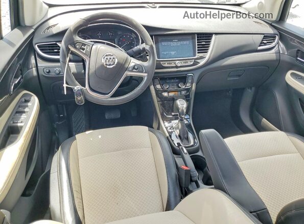 KL4CJASB4HB065846 2017 BUICK ENCORE White წინა პანელის ხედი