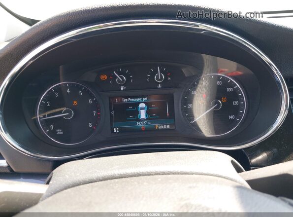 KL4CJASB4HB184125 2017 BUICK ENCORE White Հետևի նստատեղերի տեսք