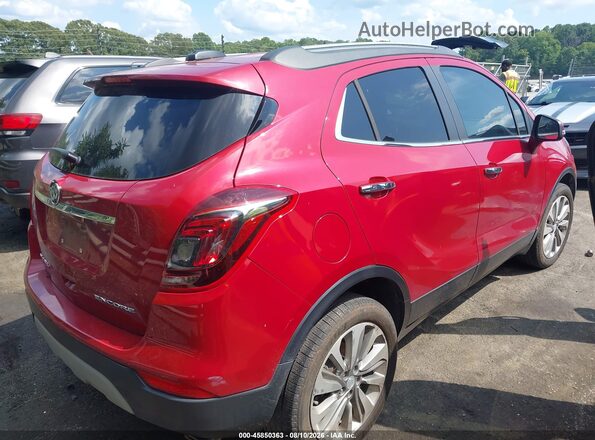 KL4CJASB4HB236014 2017 BUICK ENCORE Red უკანა მარჯვენა