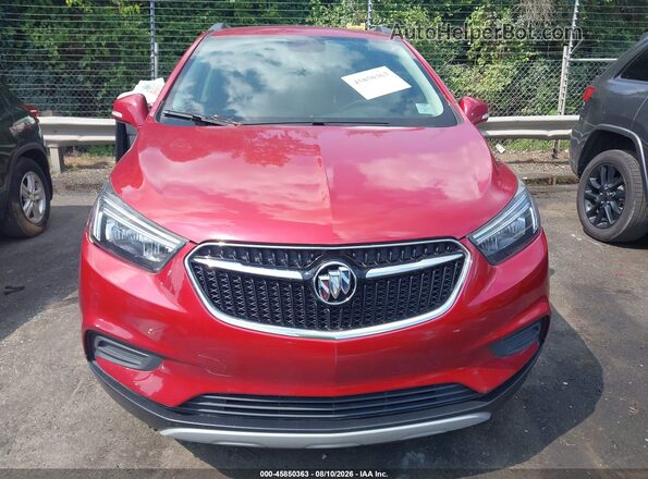 KL4CJASB4HB236014 2017 BUICK ENCORE Red წინა ხედი
