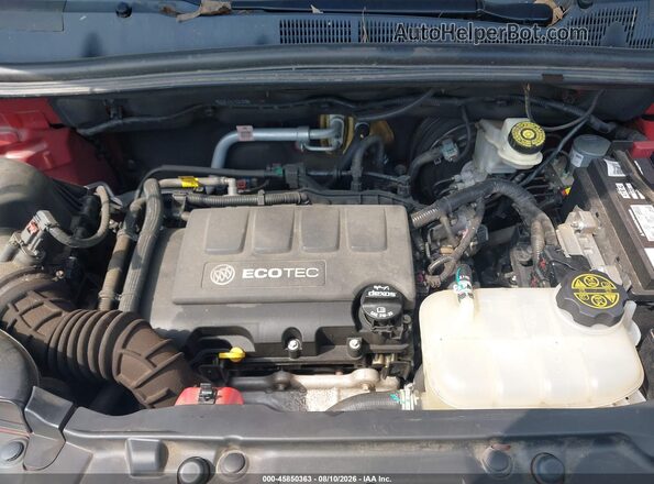KL4CJASB4HB236014 2017 BUICK ENCORE Red უკანა ხედი
