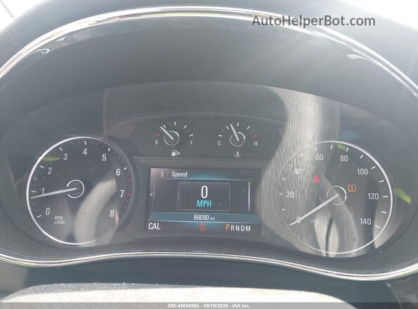 KL4CJASB4HB236014 2017 BUICK ENCORE Red უკანა სავარძლების ხედი