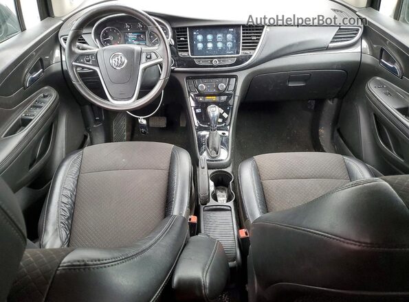 KL4CJASB4HB248387 2017 BUICK ENCORE Charcoal Вид панелі приладів