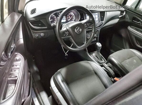 KL4CJASB4HB254142 2017 BUICK ENCORE Gray Dashboard view