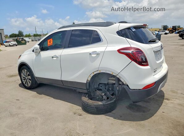 KL4CJASB4JB516389 2018 BUICK ENCORE White Rear left