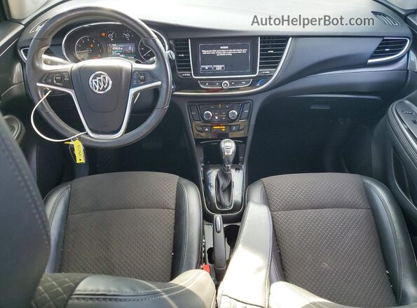 KL4CJASB4JB516389 2018 BUICK ENCORE White Dashboard view
