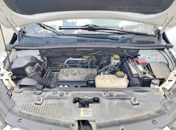 KL4CJASB4JB516389 2018 BUICK ENCORE White Engine compartment view