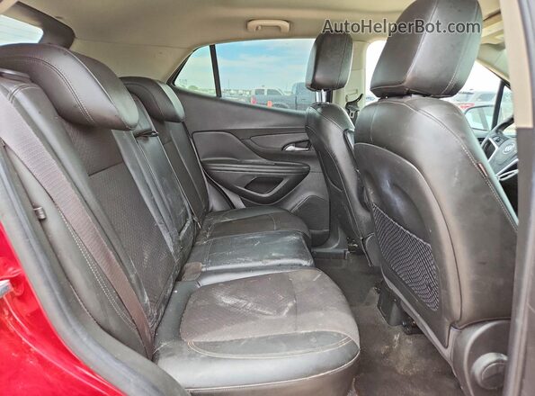 KL4CJASB4JB561722 2018 BUICK ENCORE Burgundy Rear seats view