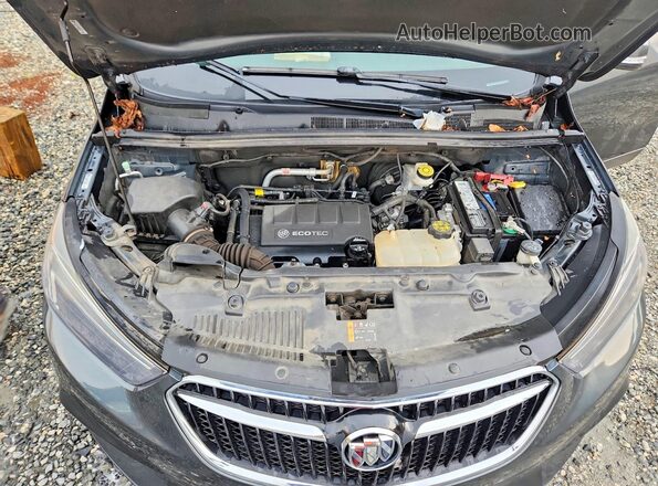 KL4CJASB4JB609462 2018 BUICK ENCORE Gray Вид задньої частини салону