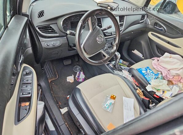 KL4CJASB4JB609462 2018 BUICK ENCORE Gray Вид панелі приладів