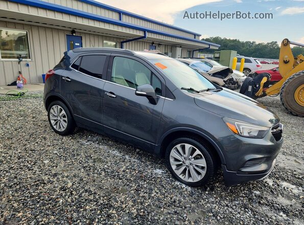 KL4CJASB4JB609462 2018 BUICK ENCORE Gray Передня права чверть