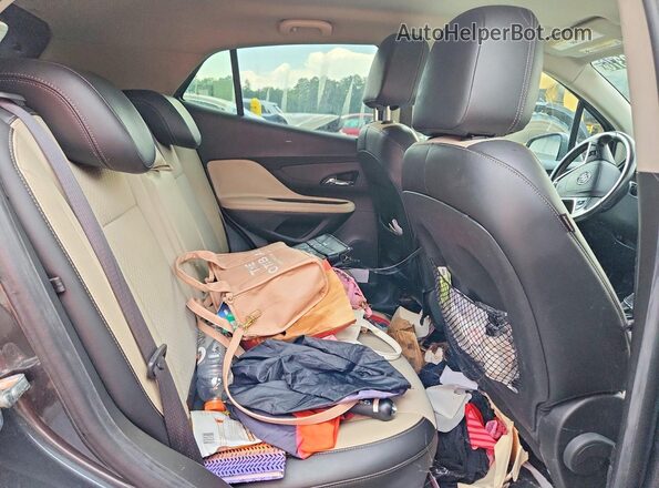 KL4CJASB4JB609462 2018 BUICK ENCORE Gray Вид задніх сидінь