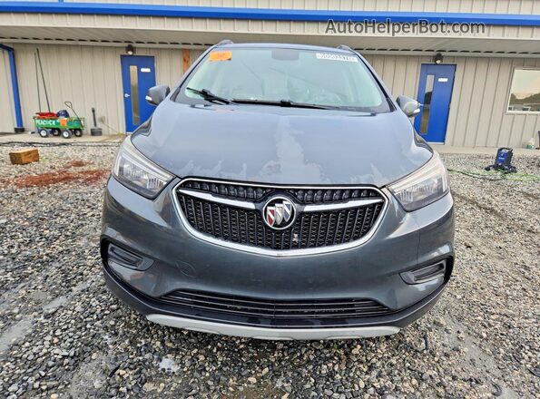 KL4CJASB4JB609462 2018 BUICK ENCORE Gray Вид спереду