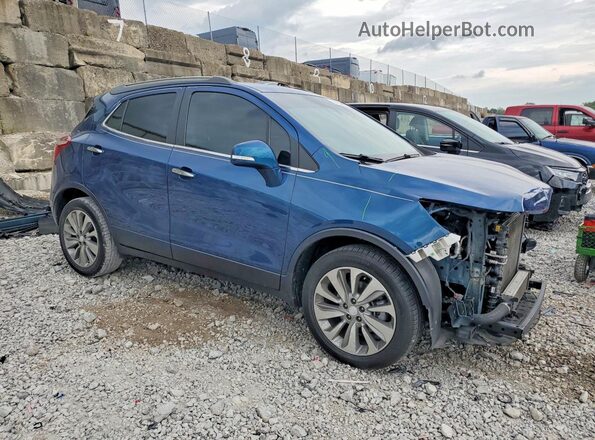 KL4CJASB4KB769441 2019 BUICK ENCORE Blue Front right