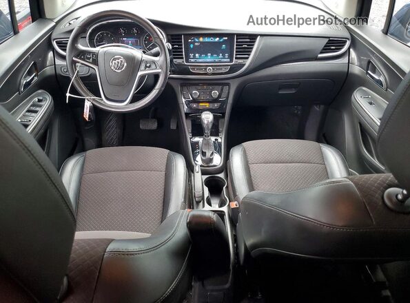 KL4CJASB4KB769441 2019 BUICK ENCORE Blue Dashboard view