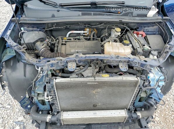 KL4CJASB4KB769441 2019 BUICK ENCORE Blue Engine compartment view