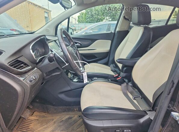 KL4CJASB4KB904689 2019 BUICK ENCORE Black Widok wnętrza z przodu