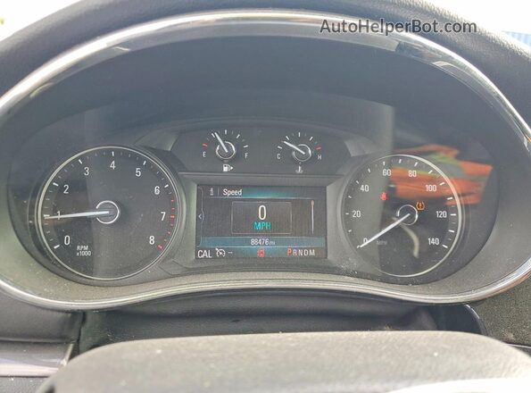 KL4CJASB4KB937112 2019 BUICK ENCORE Silver Vista del cuadro de instrumentos