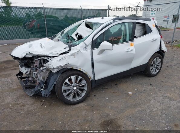 KL4CJASB4LB325557 2020 BUICK ENCORE White Front left