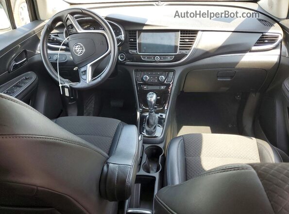 KL4CJASB5HB111863 2017 BUICK ENCORE White Вид панелі приладів