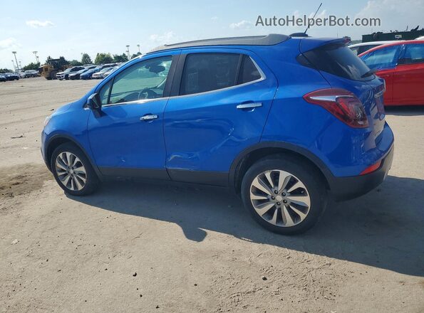 KL4CJASB5HB258801 2017 BUICK ENCORE Blue Front view