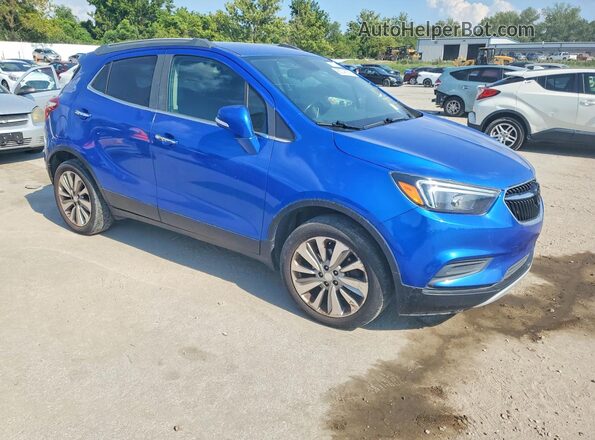 KL4CJASB5HB258801 2017 BUICK ENCORE Blue Dashboard view