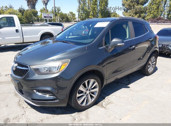 KL4CJASB5JB509600 2018 BUICK ENCORE Black Передня ліва чверть