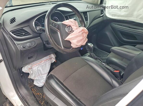 KL4CJASB5JB528504 2018 BUICK ENCORE White წინა პანელის ხედი