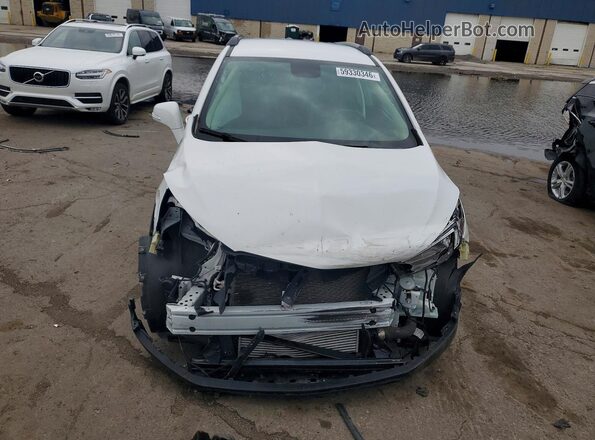 KL4CJASB5JB528504 2018 BUICK ENCORE White წინა ხედი