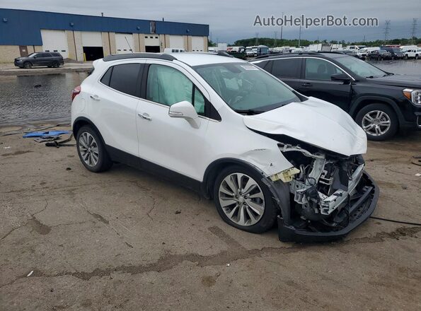 KL4CJASB5JB528504 2018 BUICK ENCORE White წინა მარჯვენა