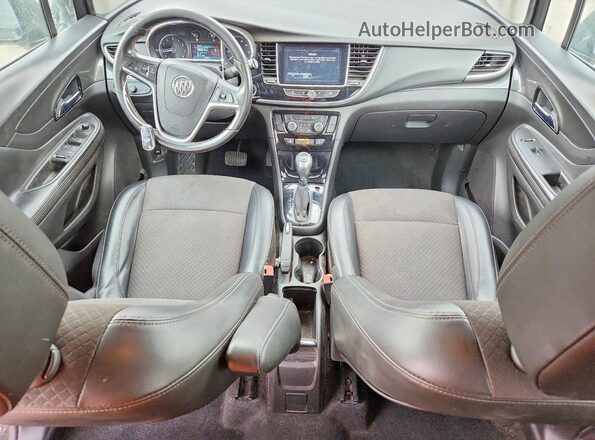 KL4CJASB5JB554097 2018 BUICK ENCORE Gray Առջևի վահանակի տեսք