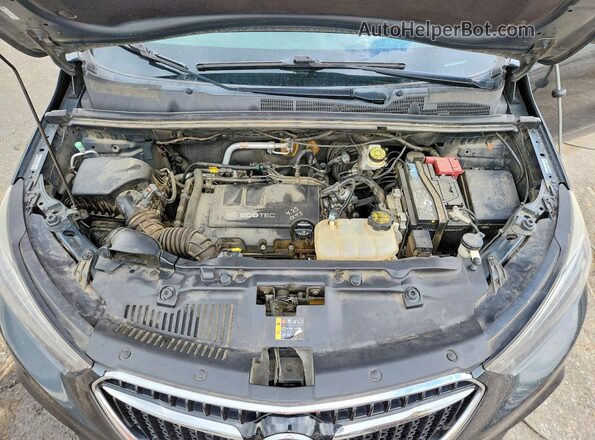 KL4CJASB5JB554097 2018 BUICK ENCORE Gray Սալոնի հետևի տեսք