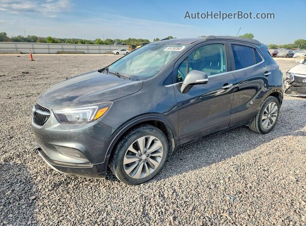 KL4CJASB5JB595328 2018 BUICK ENCORE Gray უკანა მარცხენა