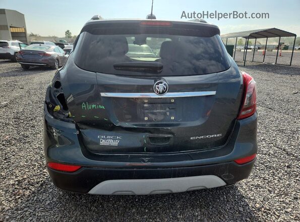 KL4CJASB5JB595328 2018 BUICK ENCORE Gray უკანა სავარძლების ხედი