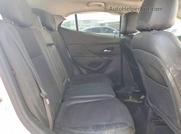 KL4CJASB5JB631700 2018 BUICK ENCORE White Вид задніх сидінь