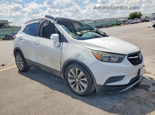 KL4CJASB5JB631700 2018 BUICK ENCORE White Передня права чверть