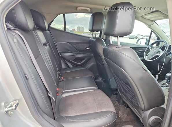 KL4CJASB5KB702251 2019 BUICK ENCORE Silver Rear seats view