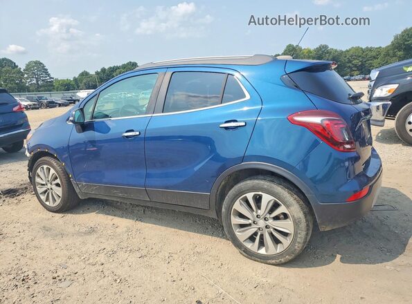 KL4CJASB5KB882332 2019 BUICK ENCORE Blue Задня ліва чверть