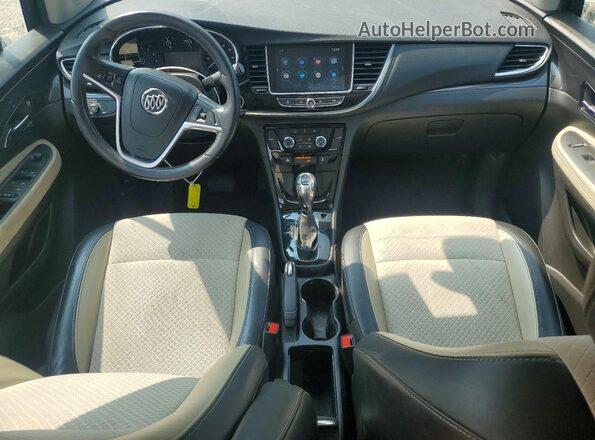 KL4CJASB5KB882332 2019 BUICK ENCORE Blue Вид панелі приладів