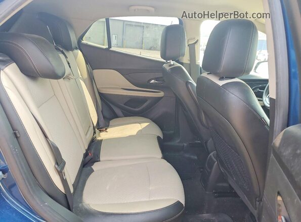 KL4CJASB5KB882332 2019 BUICK ENCORE Blue Вид задньої частини салону