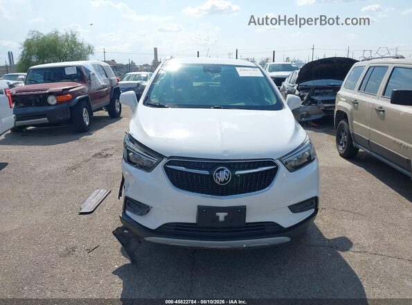 KL4CJASB5LB026403 2020 BUICK ENCORE White Instrument cluster view