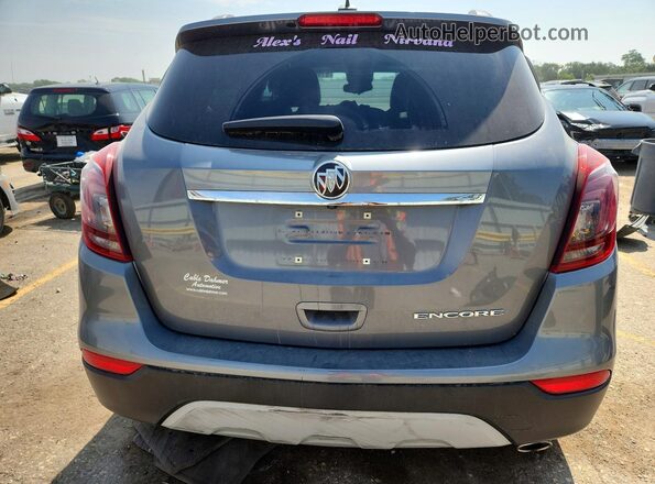 KL4CJASB5LB047378 2020 BUICK ENCORE Blue Rear view