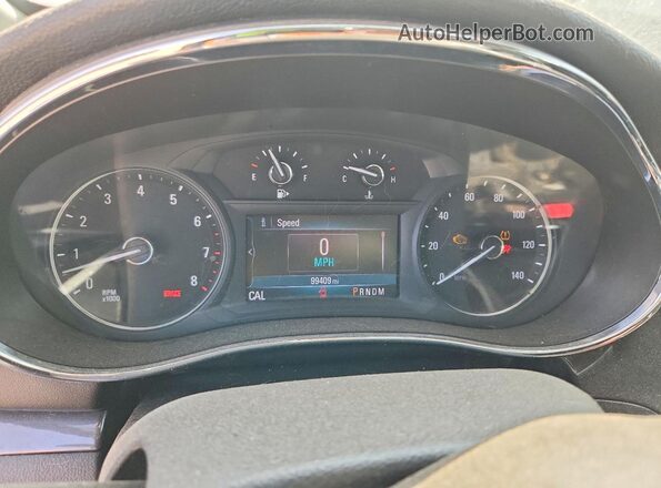 KL4CJASB5LB047378 2020 BUICK ENCORE Blue Instrument cluster view