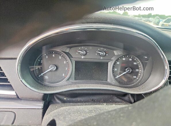 KL4CJASB5MB310518 2021 BUICK ENCORE Silver Вид щитка приладів
