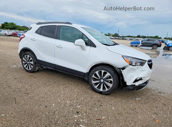 KL4CJASB5MB355247 2021 BUICK ENCORE White Передня права чверть