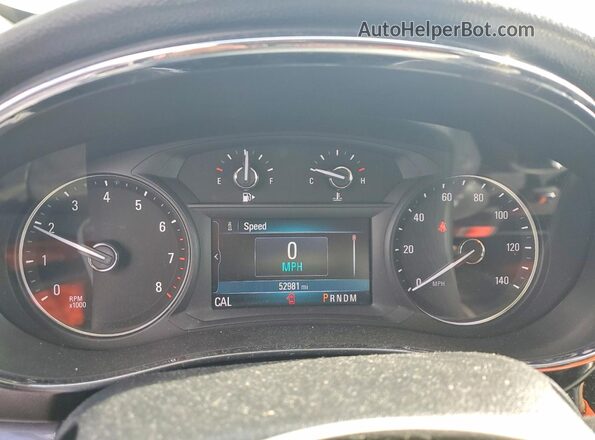 KL4CJASB5MB355247 2021 BUICK ENCORE White Вид щитка приладів
