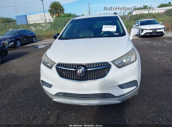 KL4CJASB6HB043945 2017 BUICK ENCORE White წინა ხედი