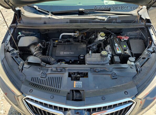 KL4CJASB6HB100029 2017 BUICK ENCORE Gray Engine compartment view