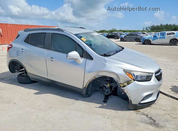 KL4CJASB6HB151059 2017 BUICK ENCORE Silver წინა მარჯვენა