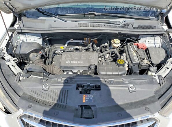 KL4CJASB6HB151059 2017 BUICK ENCORE Silver უკანა სალონის ხედი